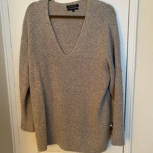 Something Navy Low Neck Slouchy Pullover